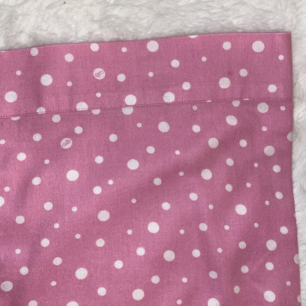 NWT Victoria Secrets Pink Side Pockets Pink and White Polka Dot Pajamas Size XS